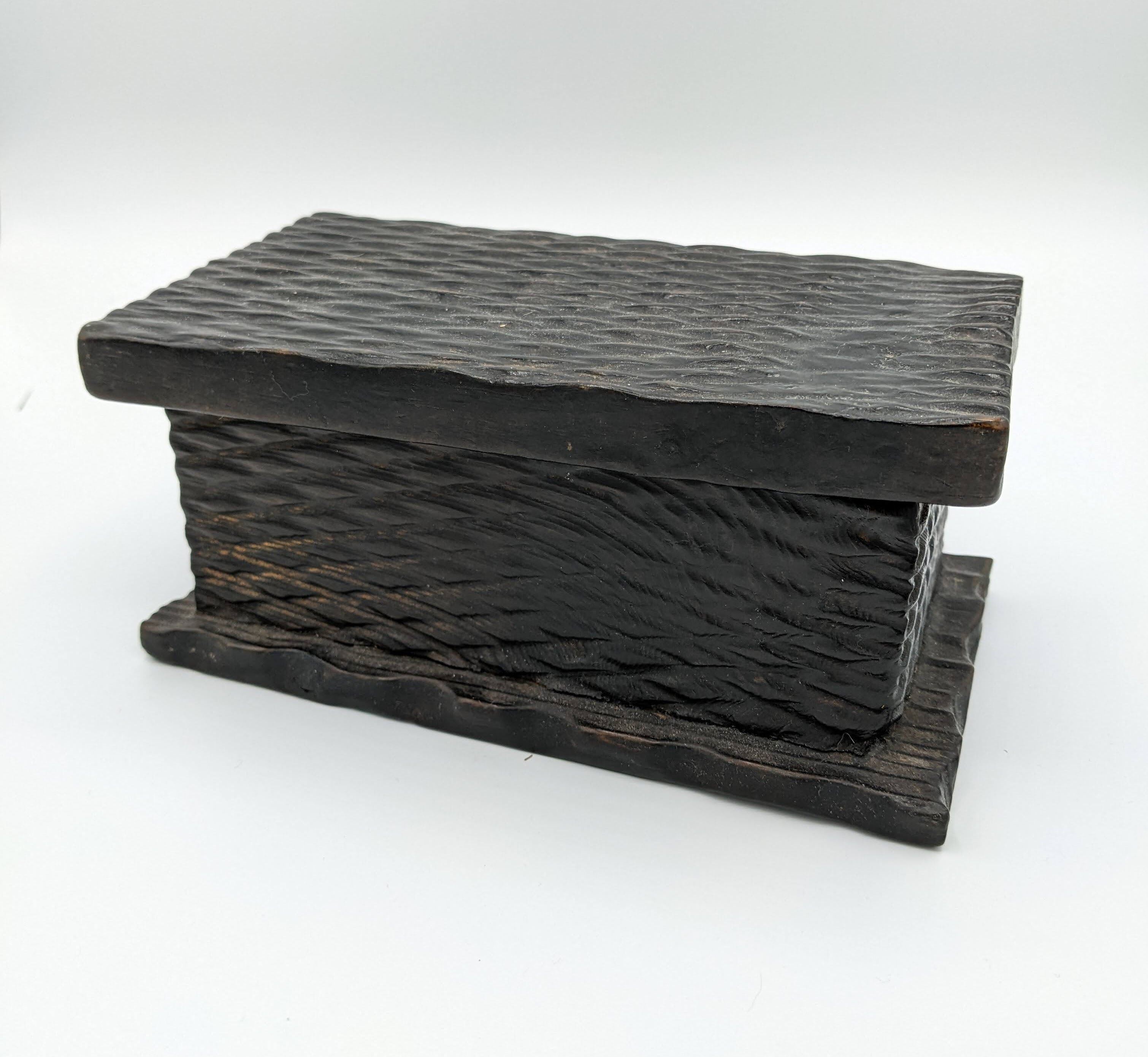Boîte en bois
