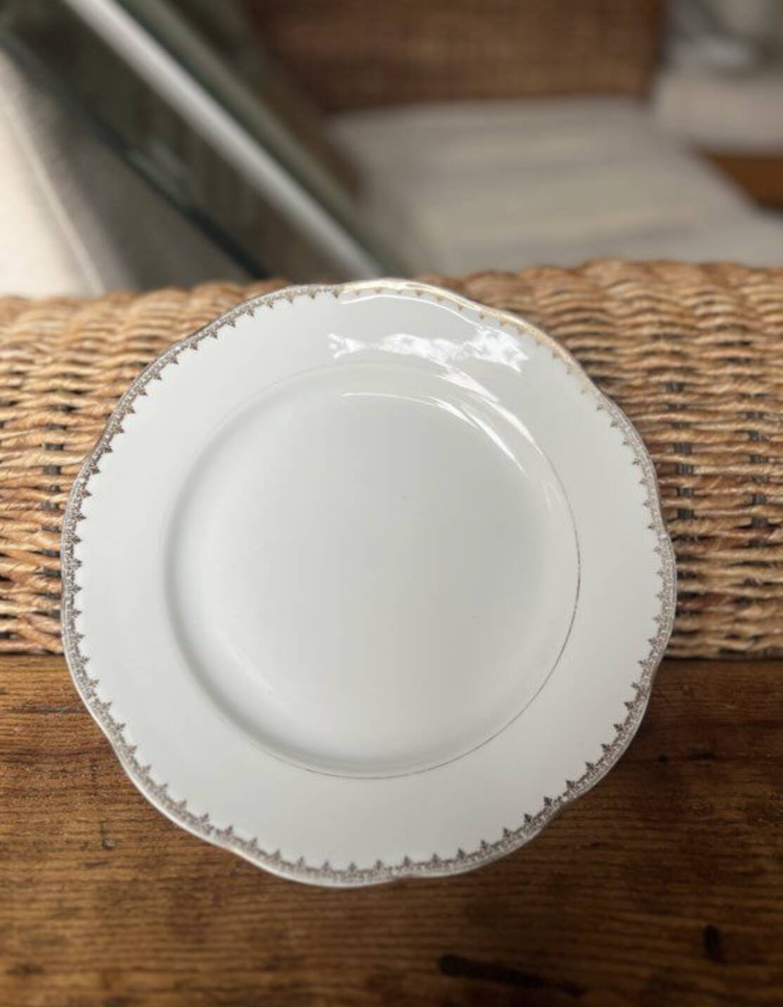 Set of 18 dinner plates - Pommier Dureil 72 - L'Étoile Splend Porcelain