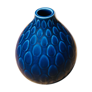 vase bleu céramique