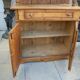 Buffet vitrine pin massif