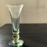 Vase ancien en verre épais