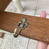 Vintage wall coat rack