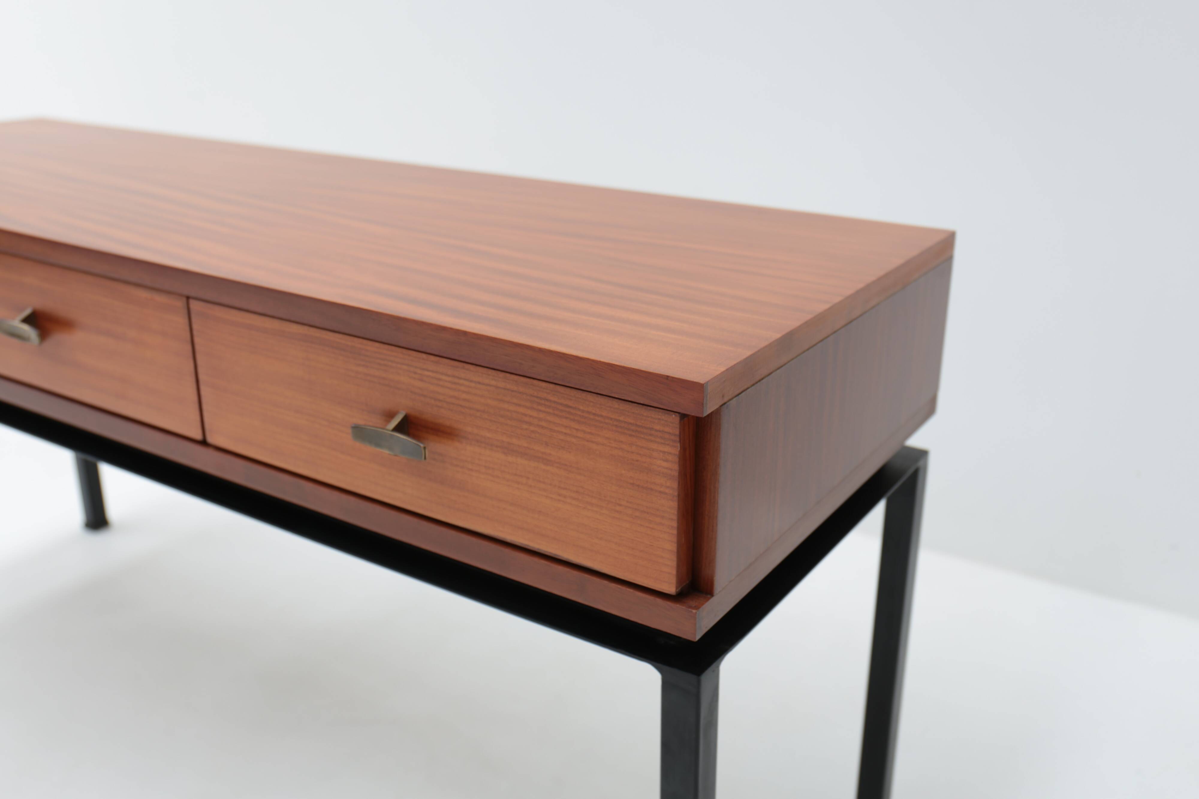 Vintage console by Marcel Gascoin for Alvéole, 1950s/1960s