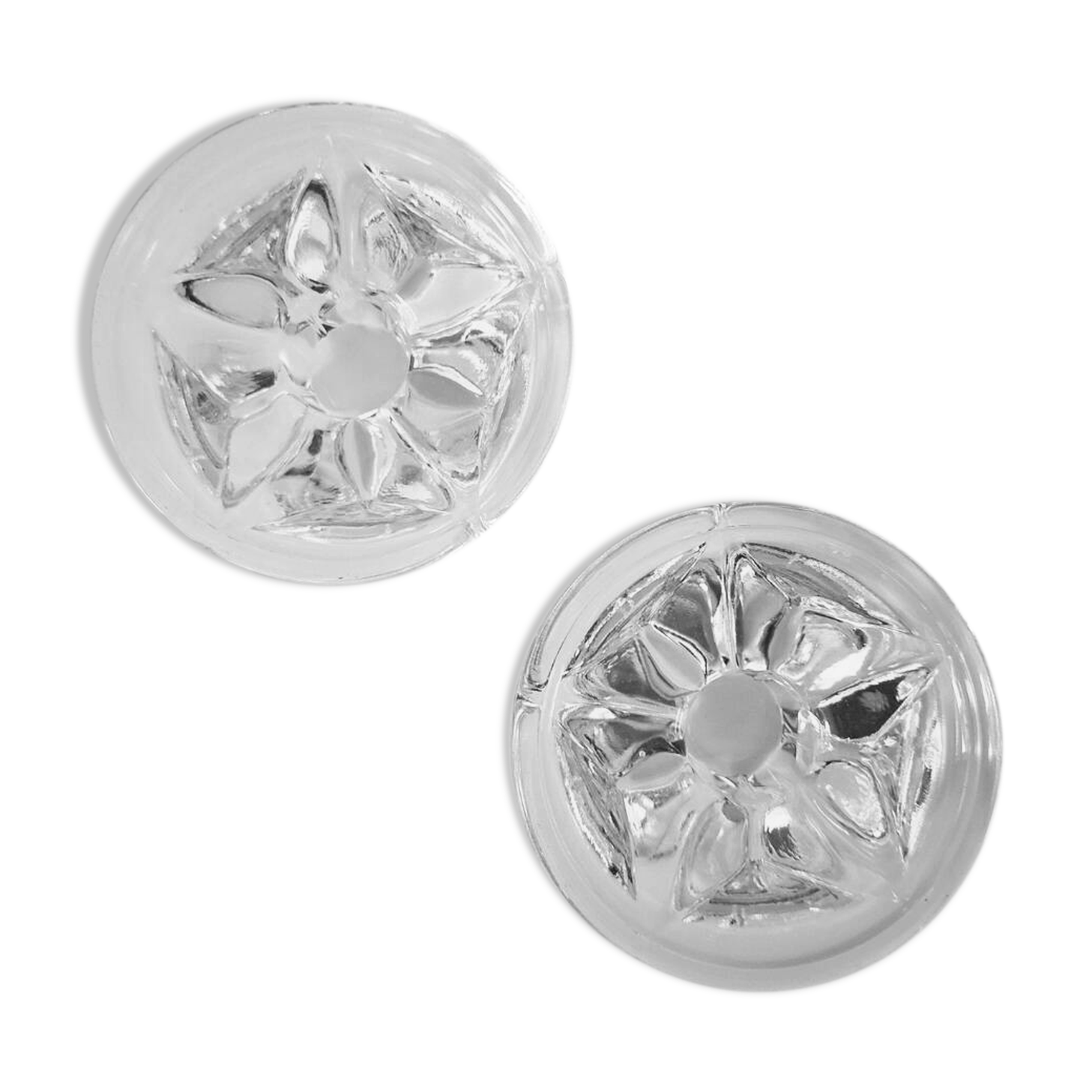 Pair (2) MCM Candle Holders - Design by Floris Meydam for Royal Leerdam - 1950s, the Netherlands