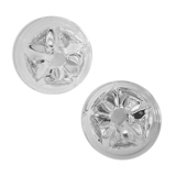 Pair (2) MCM Candle Holders - Design by Floris Meydam for Royal Leerdam - 1950s, the Netherlands