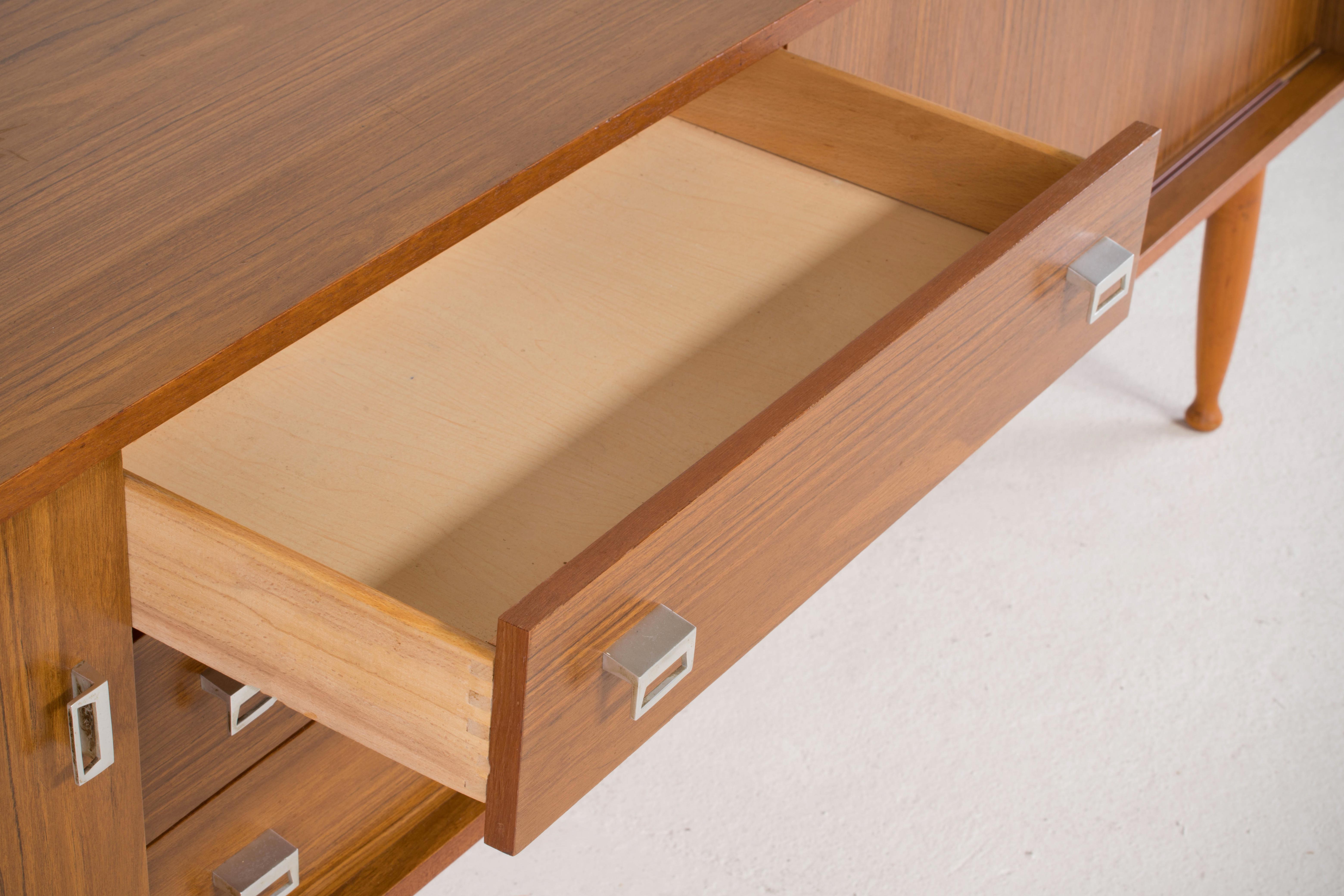 Scandinavian sideboard  220 cm, 1960
