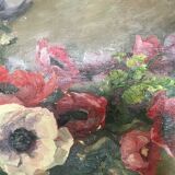 Oil on canvas - Anemones