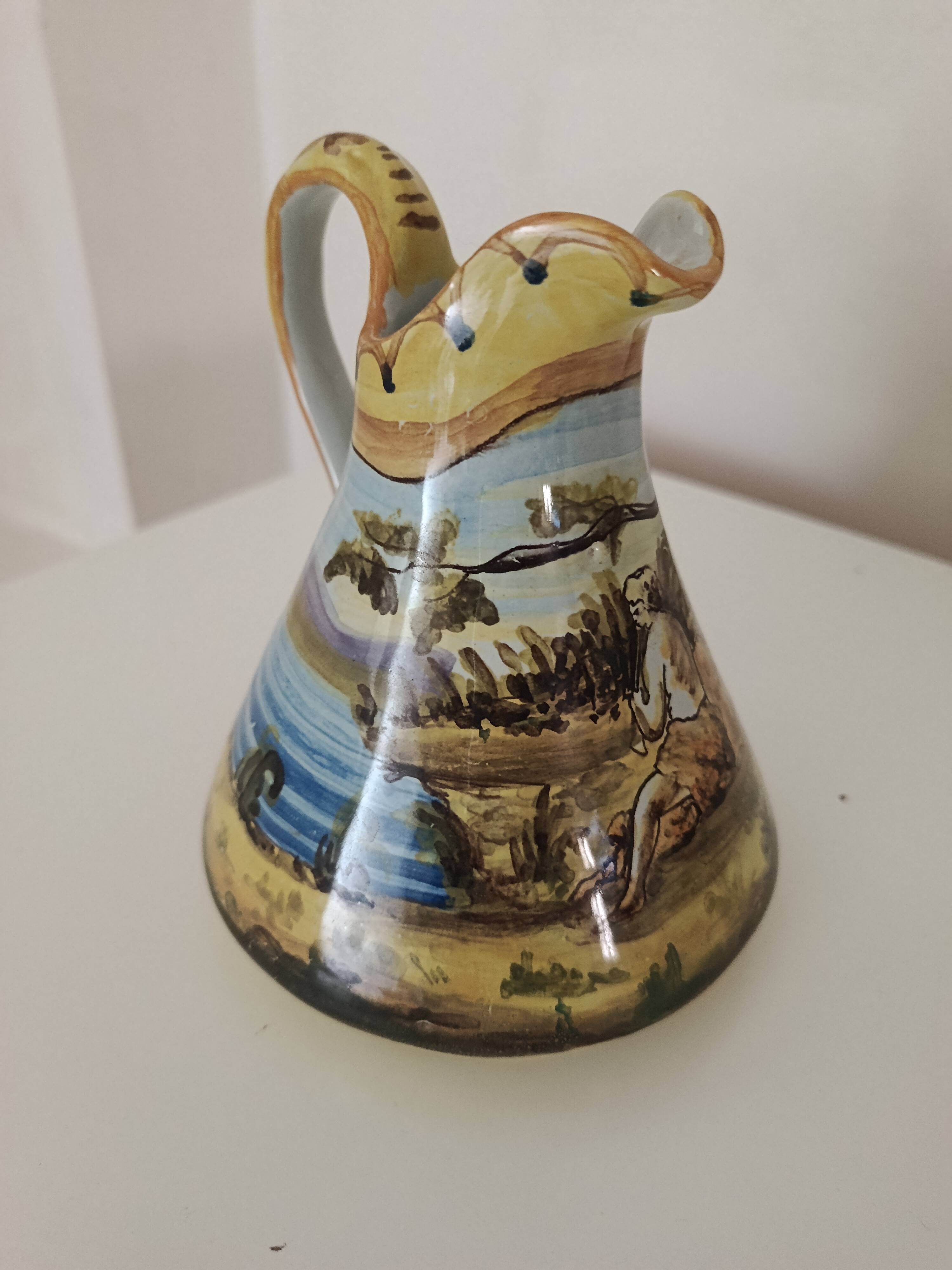 pot dresnes jules vrelingue faience enamelled 1900