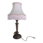 Art deco copper lamp