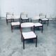 Mid-Century Scandinavian Teak Dining Chair Set, 1960s, Set of 6