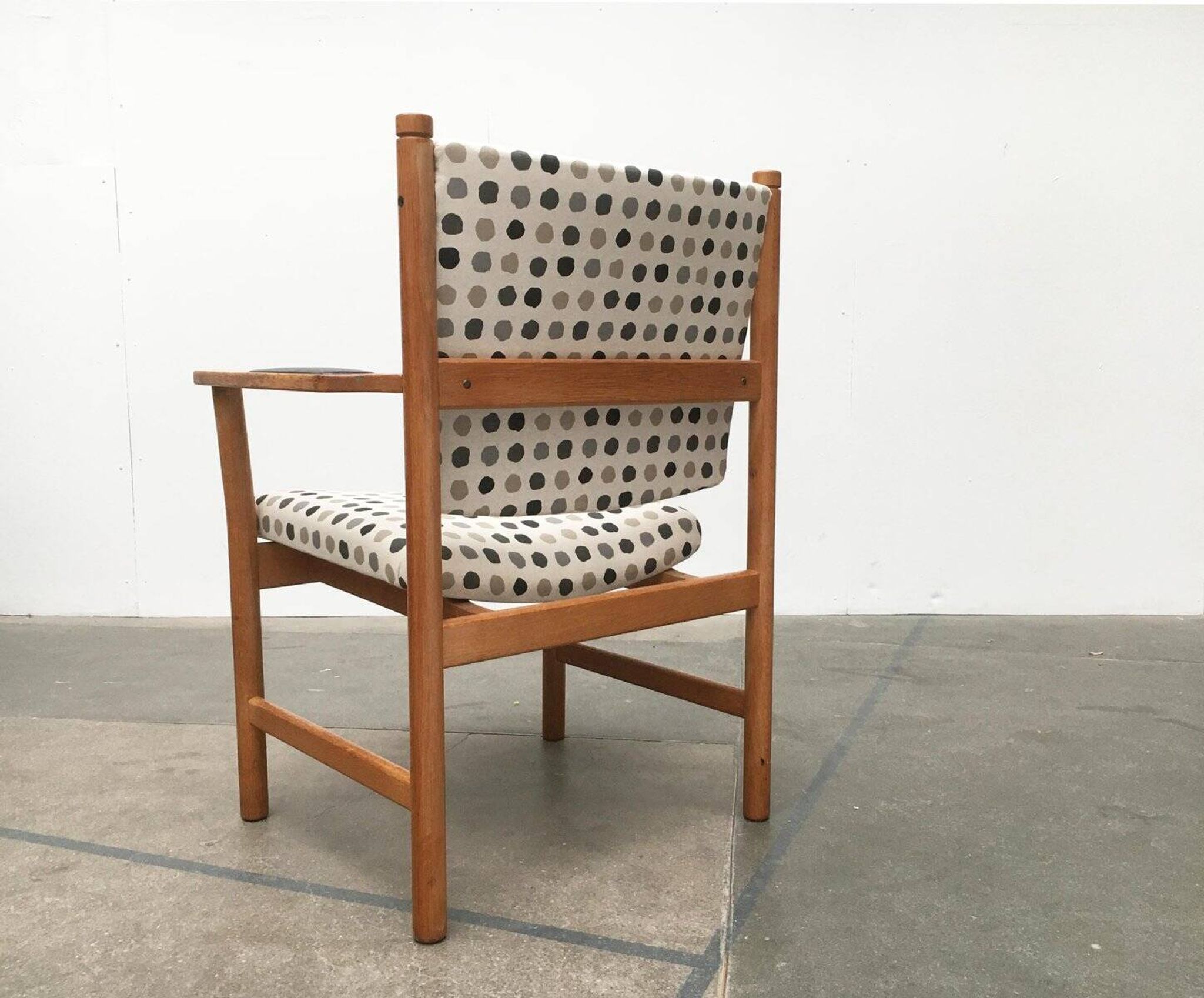 Set of mid-century Danish oak armchairs by Kurt Østervig.