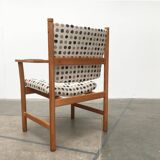 Set of mid-century Danish oak armchairs by Kurt Østervig.