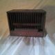 Antique small wooden bird transport cage