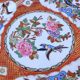 20th Century Famille Rose Plate, Asian Porcelain, Rich Polychrome Decoration