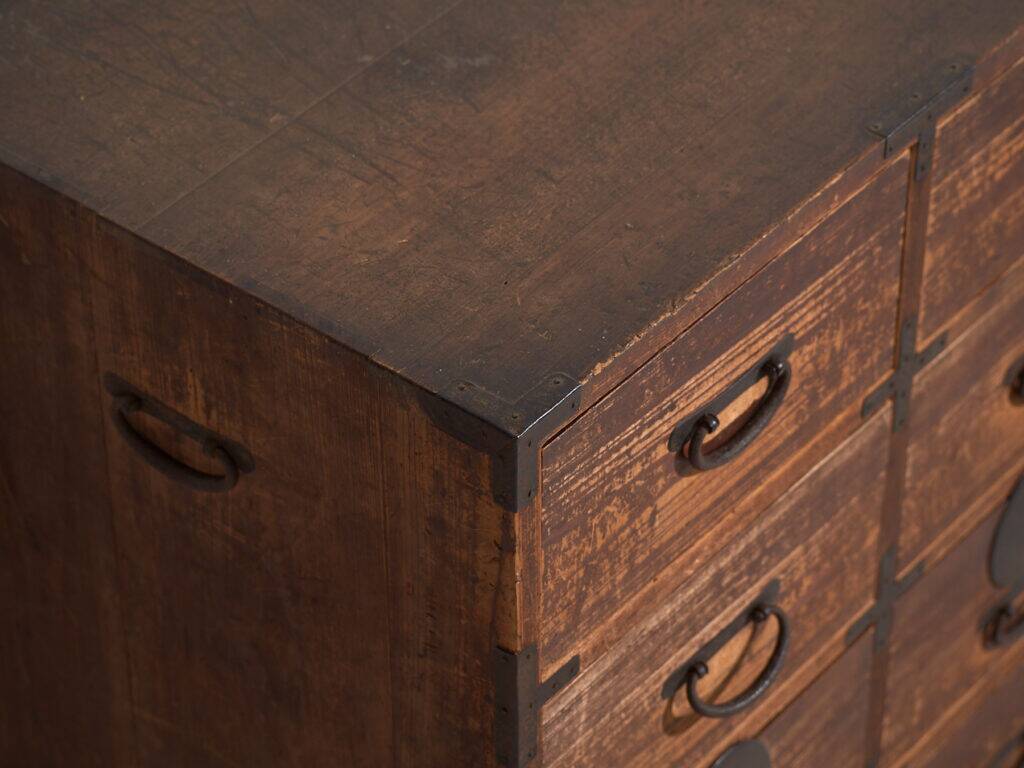 Antique Japanese tansu – Meiji/Taishō period (c.1868-1926) #88