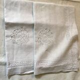 Pair of linen pillowcases