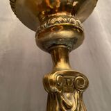 Period picnic Regency brass mounted with electricity