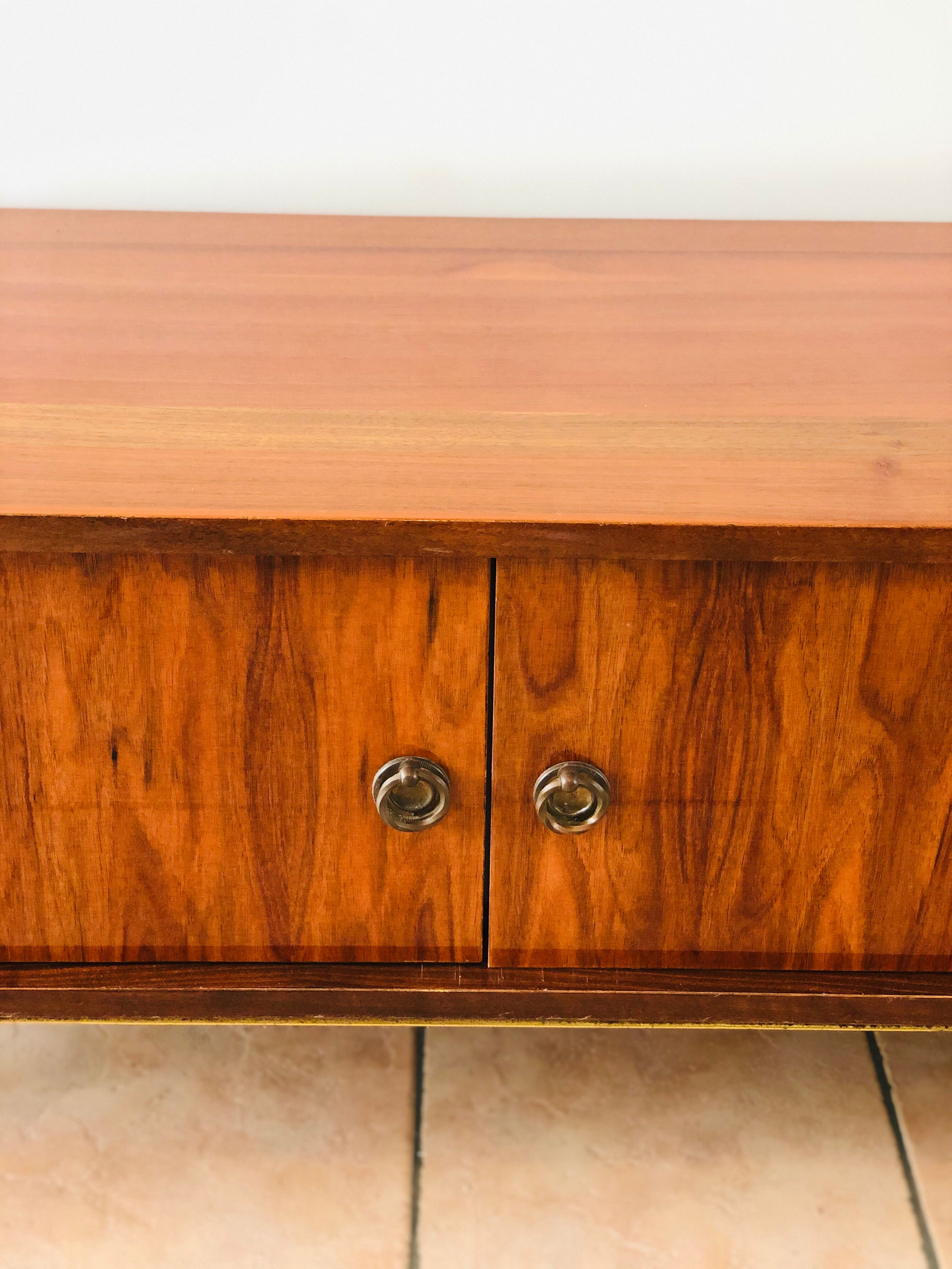 Vintage rosewood low sideboard 1969
