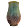 Multicoloured ceramic vase by Accolay, signed 1950/1960.