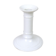 White porcelain candlestick