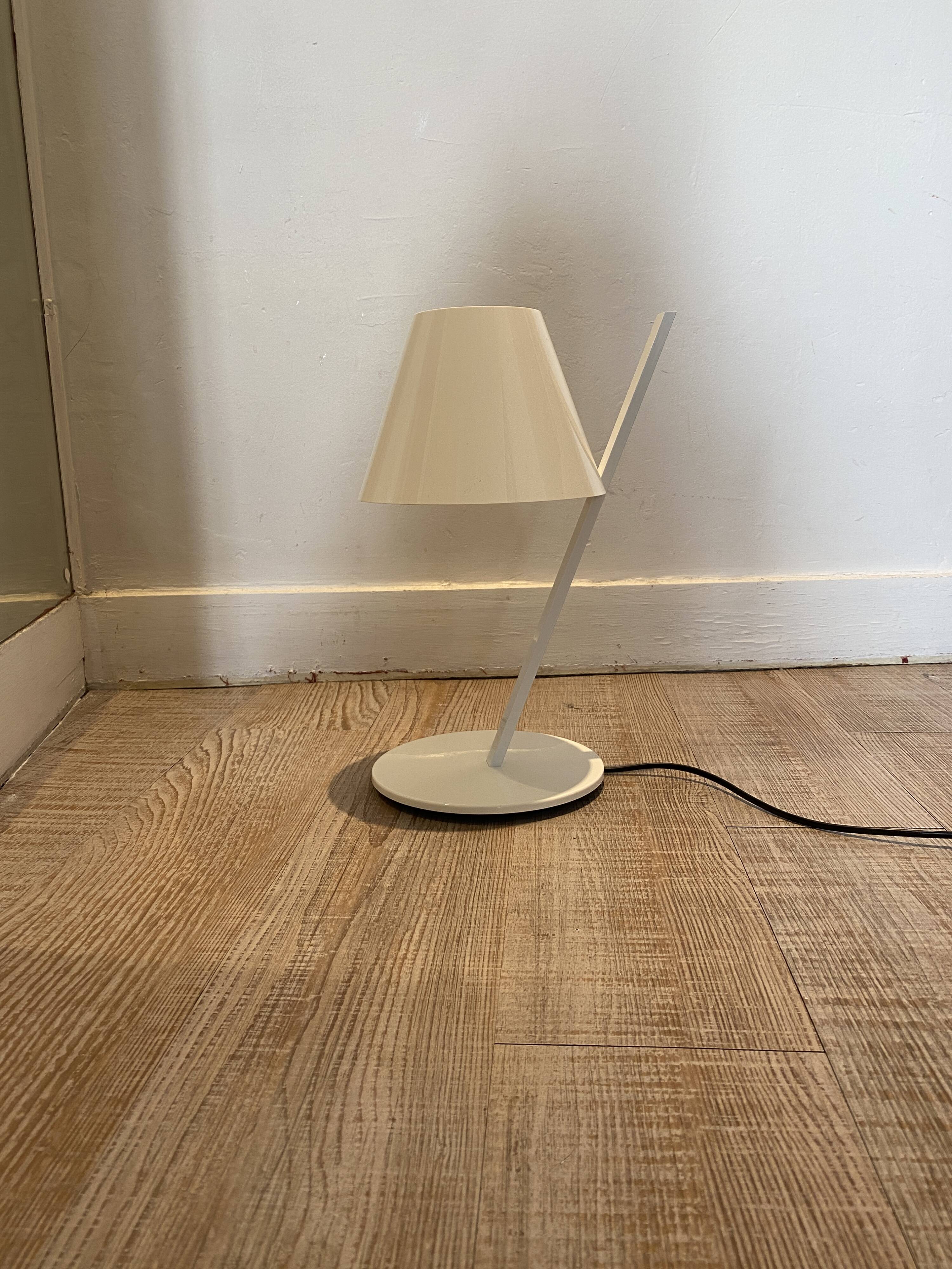White Artemide lamp