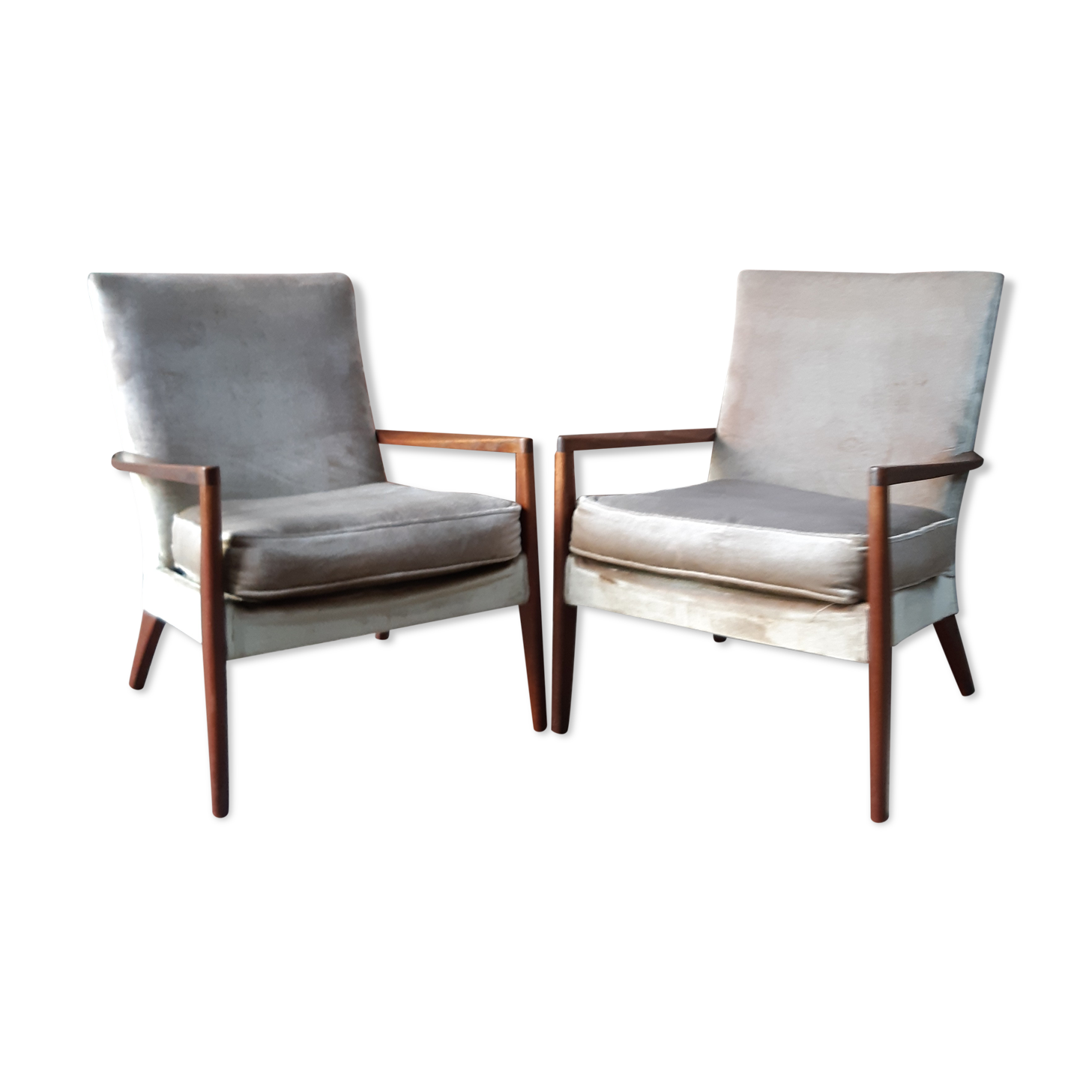 Mid Century Parker Knoll arm chairs