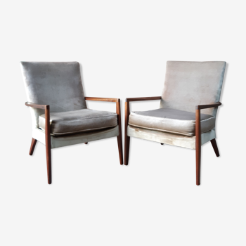 Mid Century Parker Knoll arm chairs