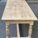 Table à manger de ferme rénovée 210cm du XXème