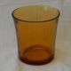 Lot de 6 verres en verre ambré duralex.