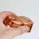 Authentic French vintage pink glass salt and pepper set
