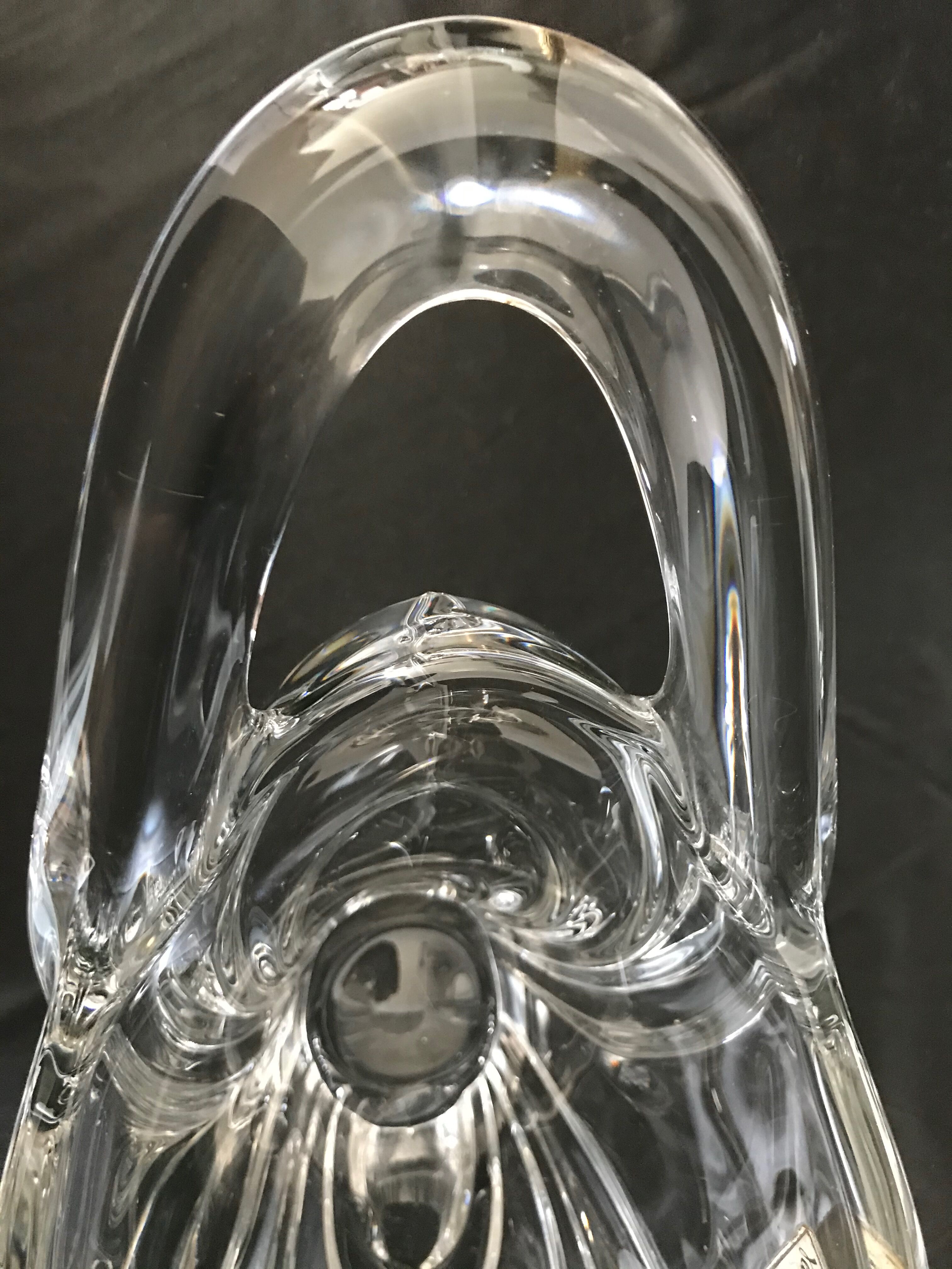 Vannes le Châtel Cristallerie vase