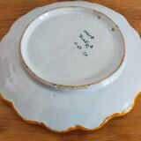 Hand-painted hand-painted decorative plate