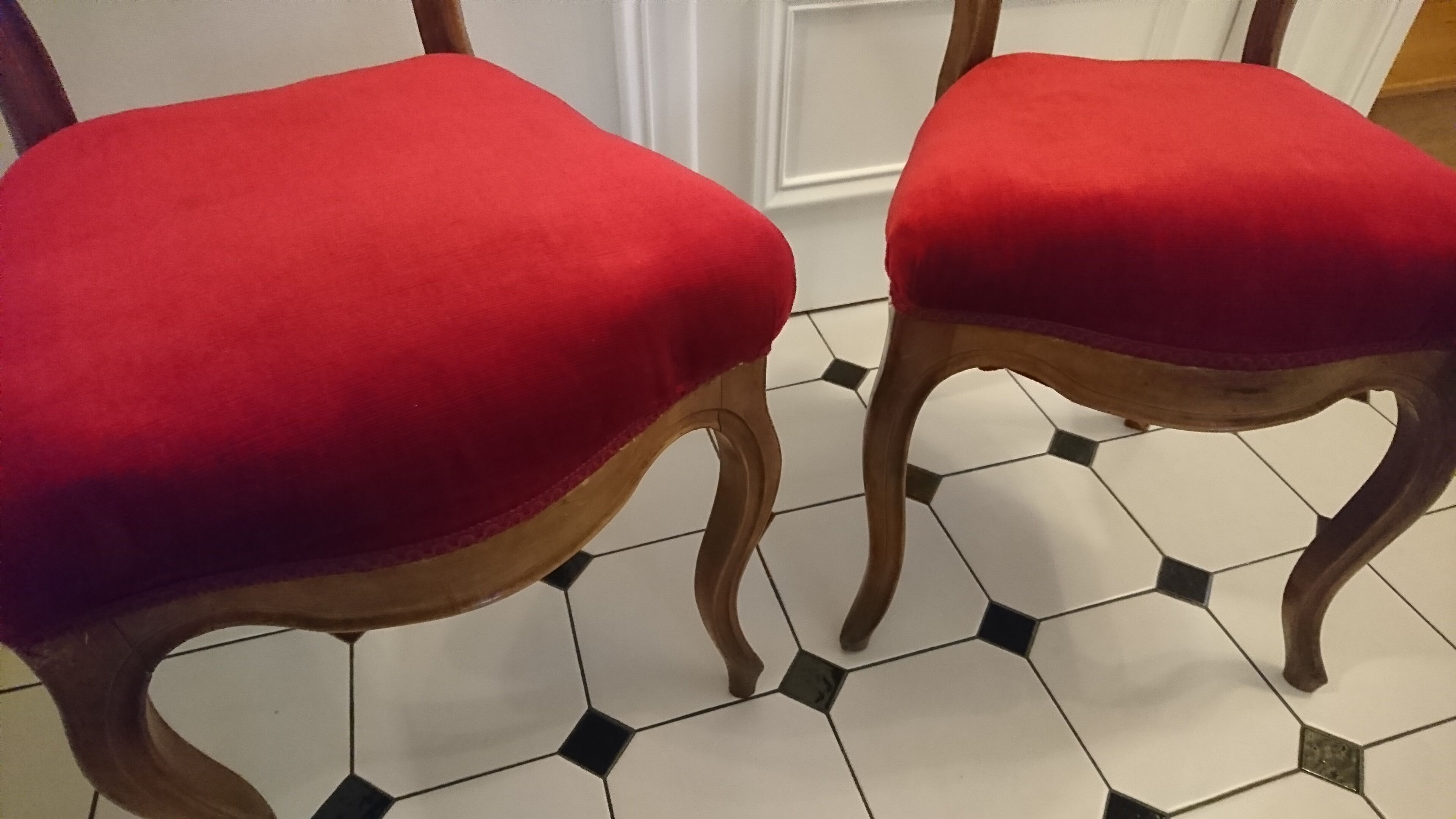 Lot of two Louis Philippe chairs