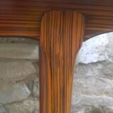 Extendable teak dining table