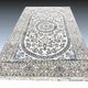 Persian Oriental Carpet NAÏN Wool and Silk: 3.20 X 2.10 Metres "Sardje Gallery"