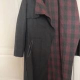 Wooden bird sculpture