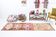 3x10 neutral geometric vintage runner rug, 296x73cm