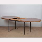Extendable dining table by Georges Frydman for EFA, 1960
