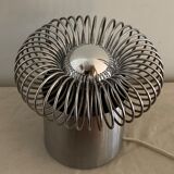 Spring Andrea Lazzari grey stainless spring lamp for Morosini 1970