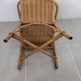Rattan children's chair