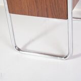 Kovona chrome tubular table or desk, 1950s