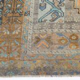 4x7 Vintage Light Orange & Brown Persian Rug, 133x213Cm