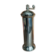 Italian pepper mill silver metal