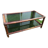 Rattan coffee table