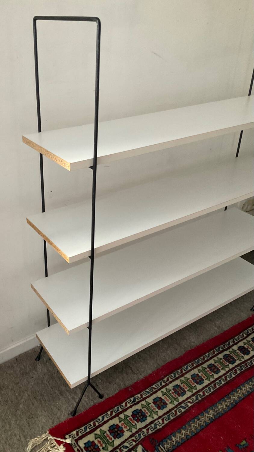 Vintage shelf on legs from the 60s-70s