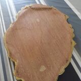 Vintage 50's gilded plaster mirror