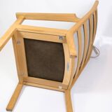 Armchair With High Back Model GE284 Made In Oak By Hans J. Wegner For Getama