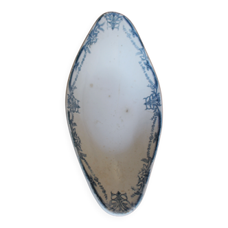Blue Sarreguemines Vaucluse Ironstone Plate