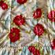 Vintage floral bedspread