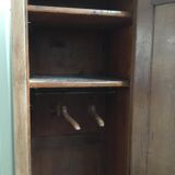 Old french bank locker room in oak